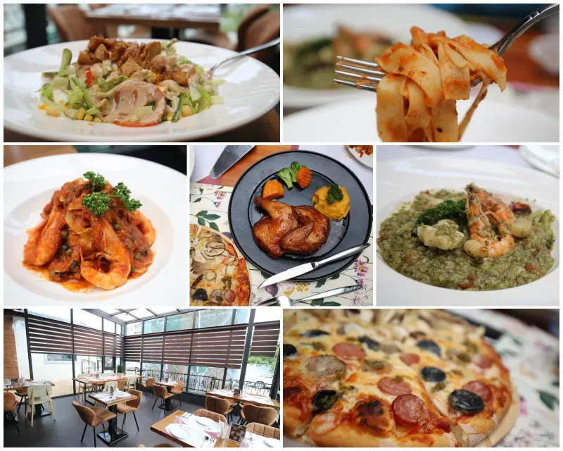 Milano米蘭街義式小館｜員林館手工義大利麵嚼勁十足，現烤Pizza/烤雞香嫩多汁，義大利麵披薩餐廳推薦 - Kiwi 樂活食旅