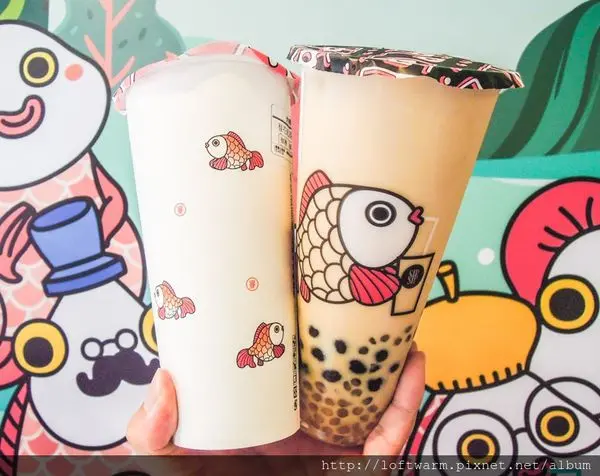 熙熙茶飲 可愛金魚圖案的療癒系飲料專賣店 新竹光復門市 Sip Sip Tea House 回甘不只三秒鐘 (附菜單...