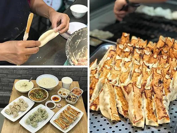 （板新）永和知名鍋貼、水餃板橋開分店 手工現做現煎完勝連鎖品牌-佳佳香鍋貼 板橋店