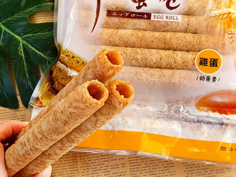 【嘉義伴手禮】品香手工蛋捲 雞蛋香芝麻香咖啡香 吃貨必備 過年拜年送禮第一名 在家啃零食耍廢首選