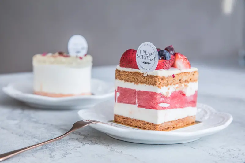 [台北信義]新加坡超人氣甜點店海外首發！西瓜也能做蛋糕！？Cream&Custard.TW - 大手牽小手。玩樂趣