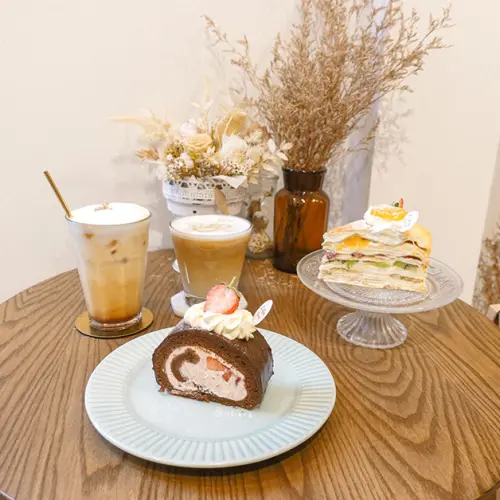 板橋美食。Lidée Sweet 時甜  夢幻水果千層蛋糕  府中站韓系打卡咖啡廳