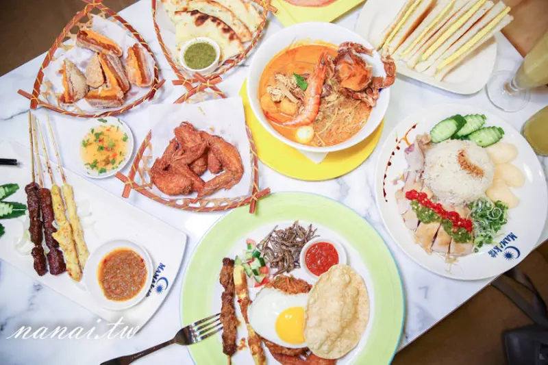 MAMAK檔星馬料理中科店。JMall商場新開幕,正宗馬來西亞風味餐廳,大推咖哩海鮮叻沙麵,紅塔餅 - Nana愛旅行札記