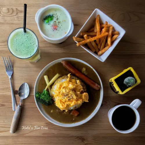 【大安區／信義安和站】Stay Here Cafe- 不想回家咖啡 懷舊的台式“鹹豬肉”歐姆蛋捲