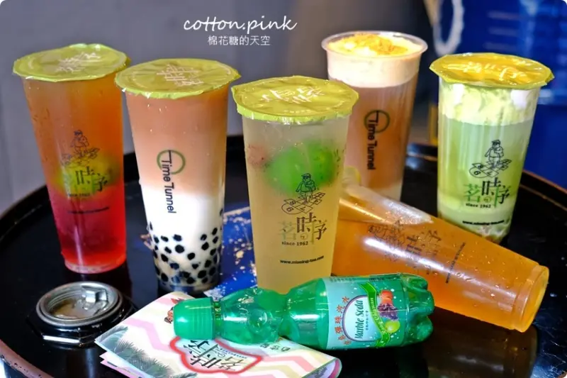 紅到澳門人都來加盟的飲料店台中第一家在大里！加了彈珠汽水的阿婆獨家配方只有茗時序喝得到 - 棉花糖的天空