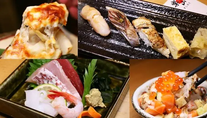 林森北路日本料理『樂山割烹壽司(原千一壽司)』午間套餐、無菜單料理、現殺活魚三吃(生魚片、握壽司、魚湯)完整MENU菜單價位(捷運中山站)