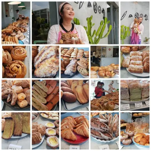 【屏東】美菊文青風麵包店。店外超好拍。無添加健康麵包 