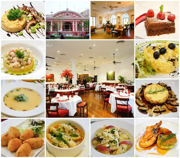 澳門陸軍俱樂部.澳門美食推薦▋ 昔日軍官與社會名流的招待所，現為澳門供應正宗葡國菜的餐廳，百年建築米芝蓮指南餐廳