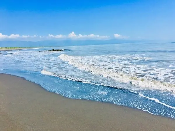 2018宜蘭超夯打卡秘境【廍後社區海景鞦韆】漫遊壯圍的沙壯圍的海，遠望龜山島欣賞海天一線湛藍美景