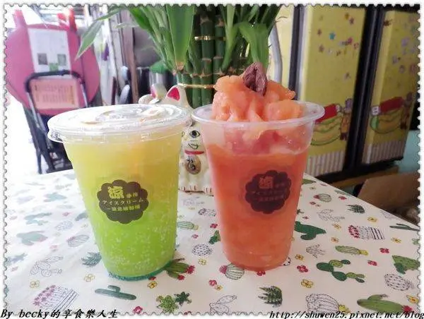 <捷運中山國小站>涼手作冰品/蝶豆花可爾必思爽飲/海洋之星香橙爽飲/青檸薄荷爽飲/百香蜂蜜百香漂浮爽飲/冰釀梅子蕃茄蘋果冰沙/冰釀梅子蕃茄多多冰沙/美透光桑椹蘋果冰沙/解腸燥桑椹多多冰沙/