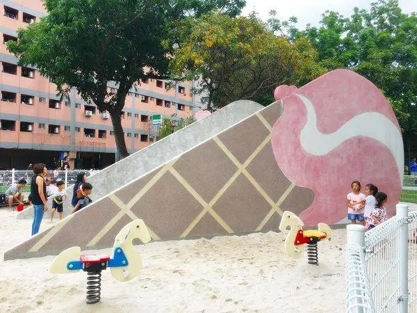 【旅遊】有冰淇淋滑梯的夢幻小公園，也出現IG打卡熱門景點中的福星公園
