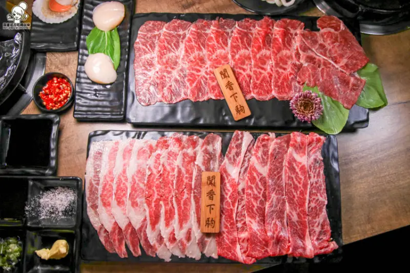 一次享受火烤兩吃高級食材，聞香下駒 - 天然鍋物/冷藏高級肉專門 - 跟著尼力吃喝玩樂＆親子生活