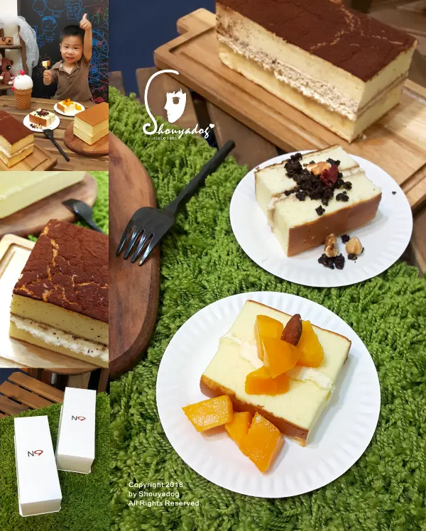 【蛋糕甜點】NO.9原味X提拉米蘇 下午茶就是要翻滾在軟綿的蛋糕海 第九號乳酪蛋糕