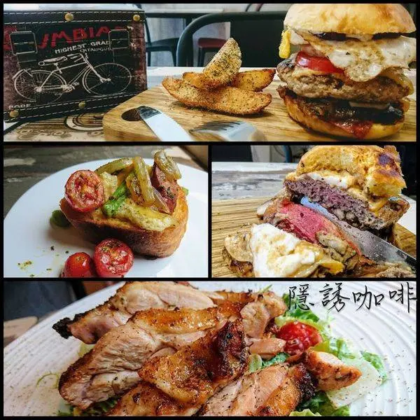 肉食控必訪，咖啡香佐以主廚料理， 隱於巷弄二樓的美食誘惑～隱誘咖啡 