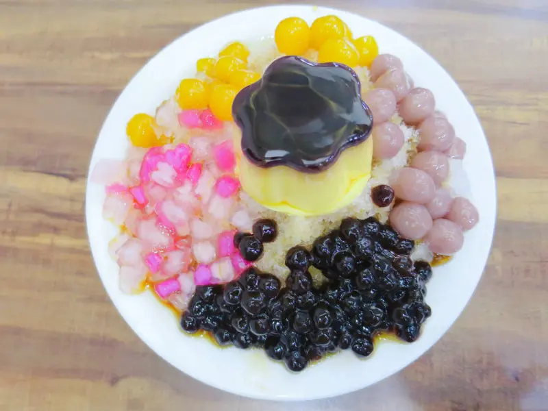 【台北萬華冰品】杏玥冰坊，手工圓仔冰+布丁ㄉㄨㄞㄉㄨㄞ超欠吃，剉冰、糖水不夠都可免費添加唷！