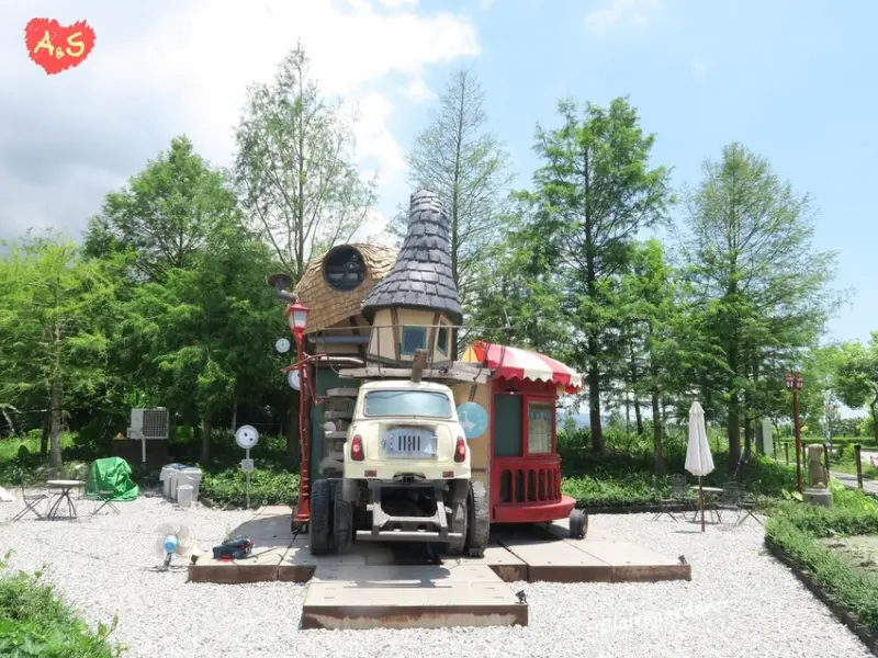 [2019花蓮奇幻之旅]山姆先生咖啡館~來到宮崎駿風童話小屋(蝴蝶結小屋、霍爾的移動小屋)