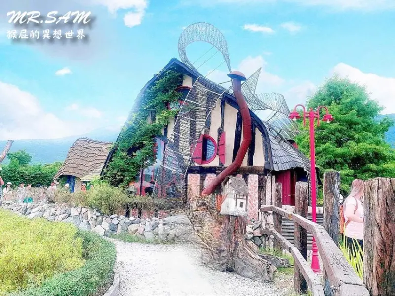 【花蓮景點】Mr. Sam山姆先生咖啡館，瞬間掉進童話故事裡！超夢幻粉色西瓜霜淇淋好吃又好拍！花蓮IG打卡景點！ @猴屁的異想世界
