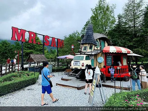 [花蓮壽豐景點]Mr. Sam 山姆先生咖啡館/從如詩如畫的落羽松湖走入如夢似幻的童話世界裡/免門票可停車餐飲好吃/