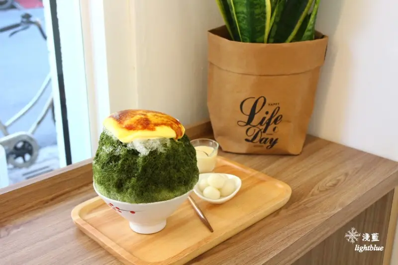 [ 台電大樓．泰順街美食 ] 淺藍 × 小丘chiu～炙烤小山園抹茶冰、季節限定蜜桃味兒