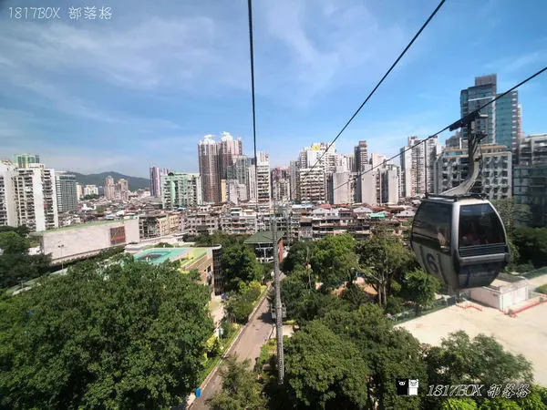 【澳門自由行】澳門第一個纜車系統。松山纜車。世界最短纜車。直達東望洋山山頂