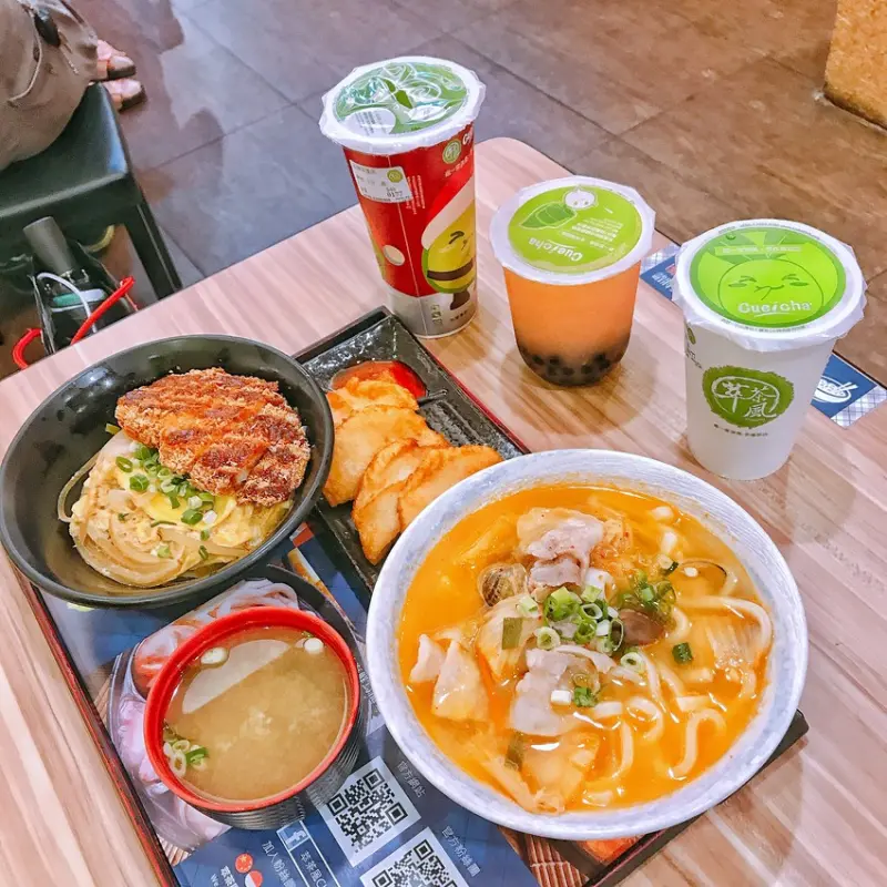 萃茶風 ‧ 大享食 | 中山區美食 平價連鎖 大份量複合式餐點 丼飯 鍋物 手搖飲