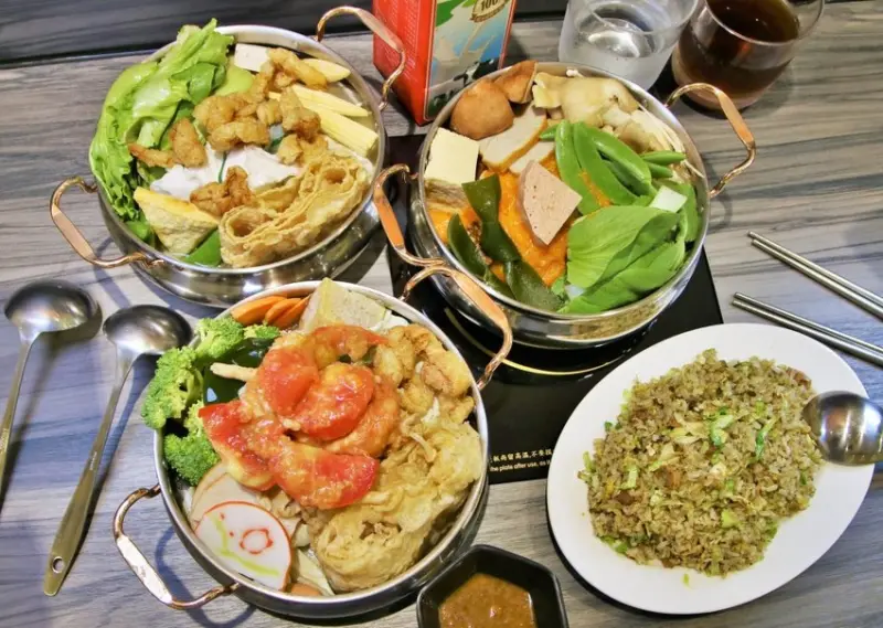 澎派鮮食蔬食火鍋料理，鮮美滋味就在Athena雅典娜素食鍋物、現炒餐點 - 跟著尼力吃喝玩樂＆親子生活