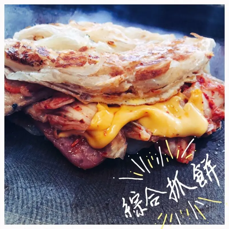 西門町必吃早餐 - 回購率超高之2號出口抓餅專賣店