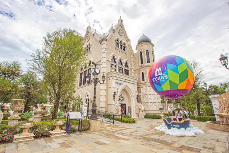 南投埔里，浪漫夢幻極好拍，瞬間來到了歐洲啊!巧克力妮娜夢想城堡。 - 微笑Joe幸運