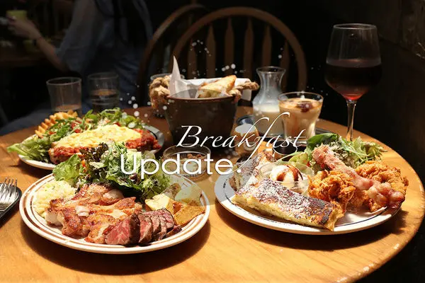 台中西區｜Update. Breakfast｜在日光室吃豐盛的早午餐 推薦雞腿排和起司肉醬炒蛋