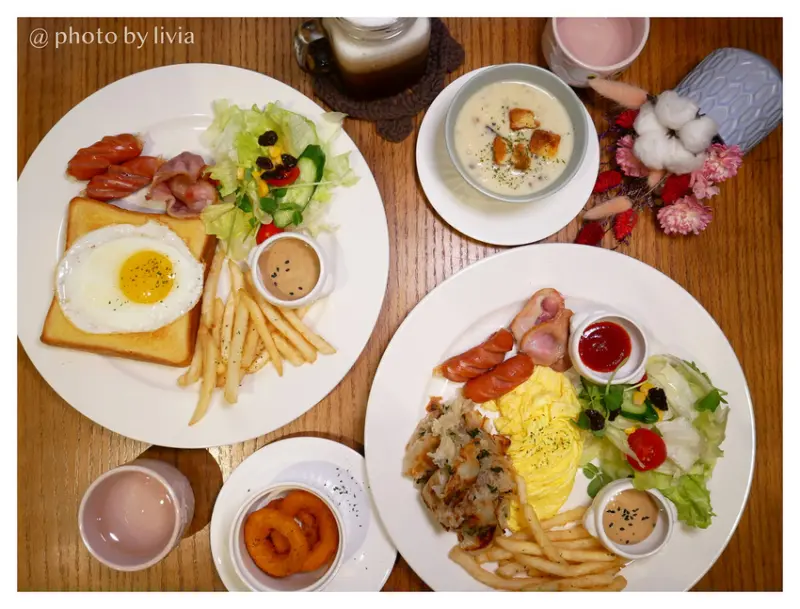 【三重早午餐】捷運三和國中站 DryDry Home跩跩的窩 中西合併創意早午餐│拍照餐廳│乾燥花餐廳推薦 ❤跟著Livia享受人生❤