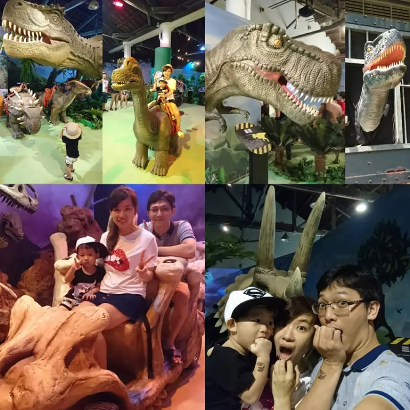 高雄駁二~侏儸紀X恐龍樂園~紅色警報！！恐龍真的來了~乘坐恐龍骨頭車前往失落的世界~展期6/30-9/02              