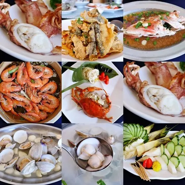 淡水海鮮餐廳-富基采儷婚宴會館.台式桌菜小吃.家庭聚餐.春酒尾牙.無障礙餐廳.親子友善餐廳.附設停車場