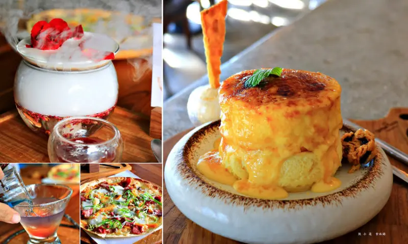 【台中‧西屯】成真咖啡 台中東海JMall店‧台中花博創意咖啡饗宴 必點奶香超濃郁的熔岩焦香布蕾舒芙蕾厚鬆餅