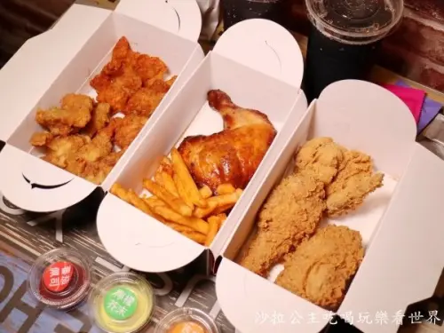 新莊美食/烤雞/炸雞『吉肯Chicken World』菜單/一口咬下好滿足