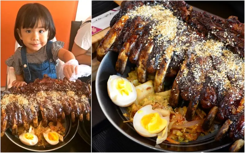 彰化美食_豐之龍日式洋食│彰化新開幕！超大龍爪肋排拉麵，兩三個人分綽綽有餘~ - 愛伊特candy的分享樂園