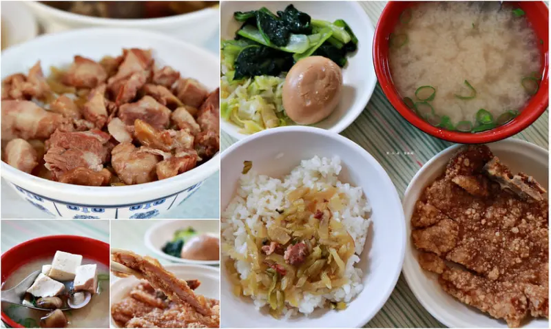 【高雄】老正牌阿來排骨飯‧巷弄中老店小吃 老饕必排的招牌排骨 越吃越唰嘴 