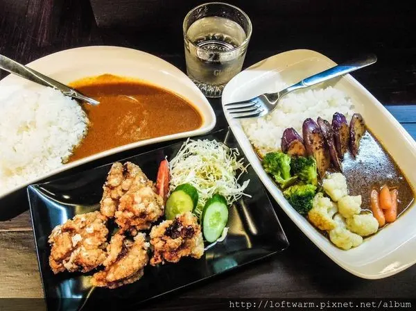 大和屋日式咖哩專賣店 日本人老闆的家常系料理手藝 醬茄子咖哩飯 炸雞咖哩飯...