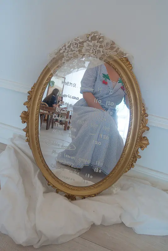 | Taiwan Tainan 台灣 台南 北區 ☻ 9.amez cafe | 台南超韓系質感爆棚復古宮廷咖啡廳 .  IG熱門打卡景點 . 夢幻網美咖啡店