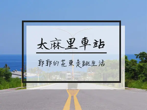 【台東遊記】太麻里火車站.台版櫻木花道平交道~上金針山前遠眺太平洋美景的絕佳地點