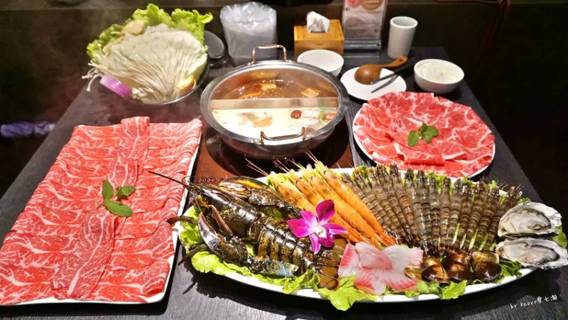 ★高雄鼓山★【舞古賀鍋物專門店】海鮮火鍋/美牛和牛/北高雄/近瑞豐夜市。
