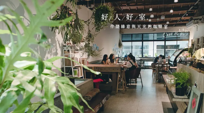 【好人好室 x 七二聚場】台北中山區 伴隨綠意與天光的咖啡室