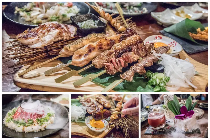 [台北松山]大吉大利，今晚吃雞！超狂桂丁雞拼盤！還能喝到視覺系浮誇調酒！？悄悄杯居酒屋 The Cup - 大手牽小手。玩樂趣