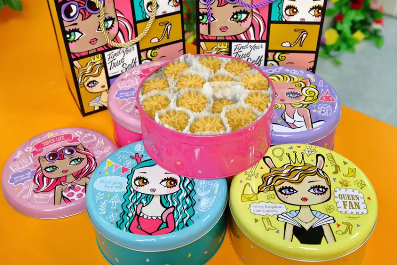 【食。中壢】輕鬆做烘焙diy-小玉手工曲奇餅〜中秋送禮新選擇！免飛香港，香酥奶油曲奇餅，可愛鐵盒快收藏！