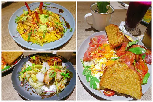 【捷運市政府美食】HIVE Brunch，每種歐式餐點都美味，不需花大錢也能吃到分子料理，覆盆子巧克力塔必點！（附完整菜單）