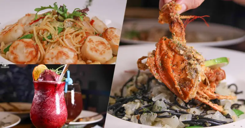 用料實在澎派義大利麵、燉飯，巷弄必吃高雄超人氣 義食光二店 X 高雄義大利麵 - 跟著尼力吃喝玩樂＆親子生活