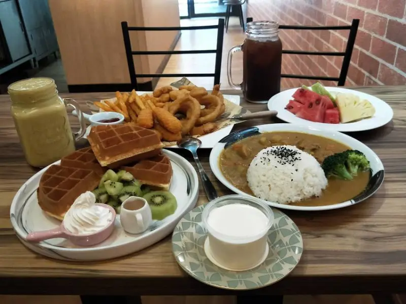 土城美食。三合院  高品質現打果汁/手做甜點/簡餐/炸物輕食
