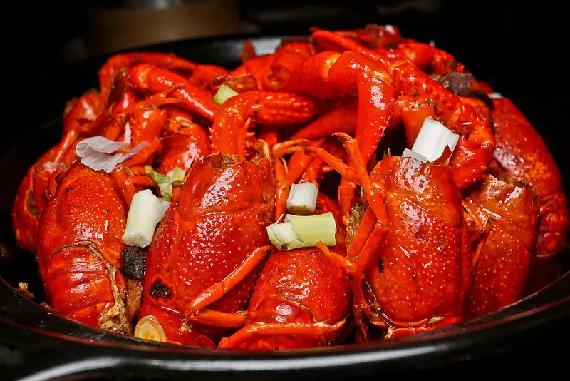 港點大師│台北三創店│三創生活園區裡吃港點/廣東粥/煲仔飯的好所在, 麻辣小龍蝦好吃但記得預約喔!!