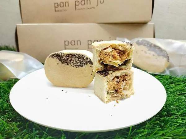 【胖胖豬-堅果肉鬆餅】別再吃什麼肉鬆餅、肉鬆蛋捲了，來試試這個健康又自然的堅果肉鬆餅吧★台北食記/台北伴手禮推薦/禮盒推薦