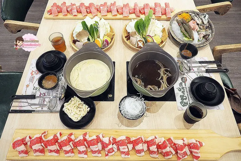 【高雄│鳳山】星野肉肉鍋 鳳山青年店│超長大份量肉盤！雙人套餐划算品質優（文山特區美食）