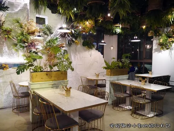 【新竹約會餐廳】新竹花草系餐廳Garden Party  精緻甜點法式排餐  在花園裡用餐